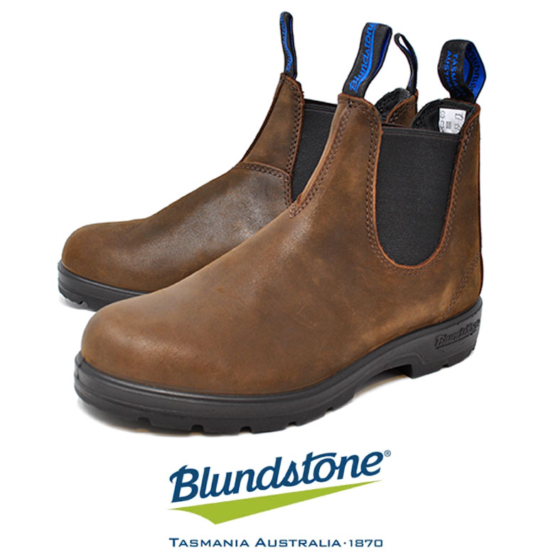 ブランドストーン サイドゴアブーツ BLUNDSTONE THERMAL 1477 サーマル 防水 スノーブーツ 冬 靴 雪 レディース メンズ アンティークブラウン