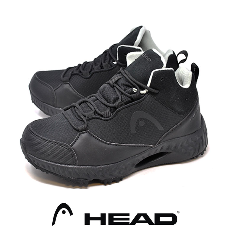 防水 スノーブーツ レディース スノトレ HEAD ヘッド 0039 ブラック 3E ミッドカット 防水スニーカー ブーツ