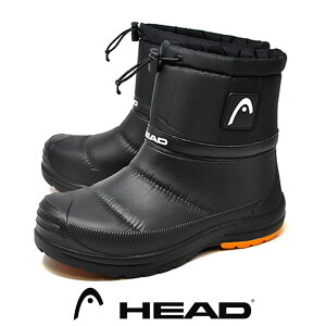 スノーブーツ メンズ 防水 防寒 靴 HEAD ヘッド 0085 黒 ブラック ノルディック ウィンターブーツ 冬 雪
