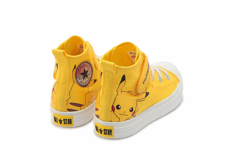 コンバース CONVERSE ピカチュウ チャイルド オールスター ライト ポケモン V-1 HI 子供 スニーカー CHILD ALL STAR LIGHT POKEMON ファーストスター FIRST STAR