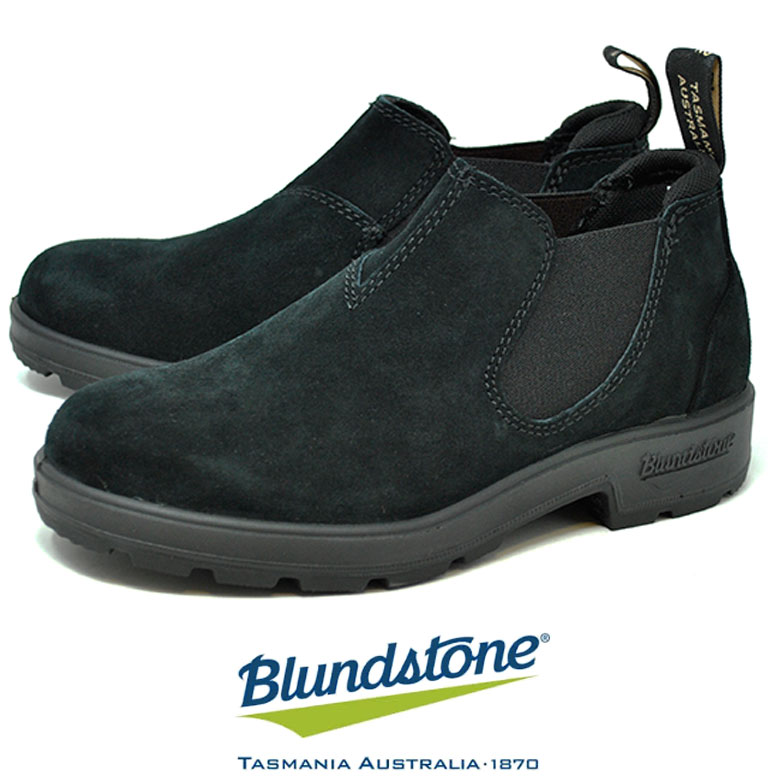 ブランドストーン サイドゴアブーツ レディース ブランドストーン ローカット ブラック BLUNDSTONE BS1605009 #1605 サイドゴアブーツ レディースショート ブーツ レインシューズ 黒