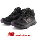 ニューバランス スニーカー 完全防水 レディース ゴアテックス WTGAMG B1 黒 ブラック 女性用 ウィメンズ newbalance Fresh Foam Garoe Mid-Cut GTX B1