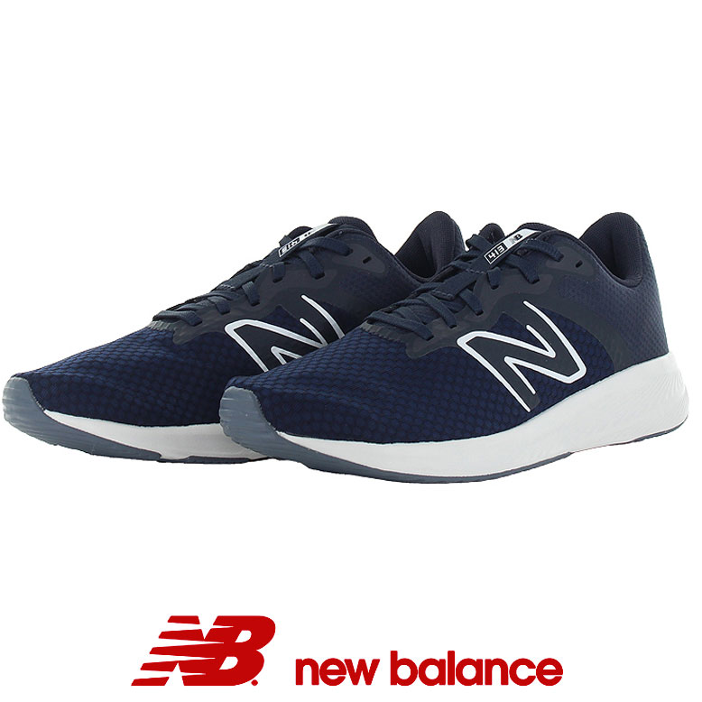 ニューバランス スニーカー レディース newbalance W413 NJ2 D ネイビー/グレー ランニングシューズ 運..