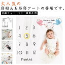 ベビー毛布 ブランケット 可愛い プレゼント 月齢フォト 撮影記念 月齢フォトシーツ 女の子 男の子 ベビー撮影毛布 新生児 百日記念 誕生日 お祝い 出産祝い...
