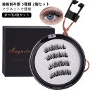 2個セット つけまつげ マグネット式 磁気 3Dつけまつげ 再利用 磁気まつ毛 つけまつ毛 付け睫毛 マグネット つけま 送料無料 送料無料 磁石 接着剤なし ...