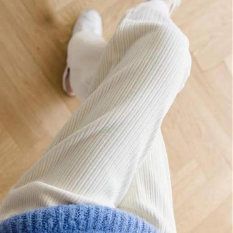 パンツ マタニティ 秋 裏起毛 産前産後 妊婦服 パンツ ルーム 冬 ズボン 脚長 長ズボン リブ ワイドパンツ 美脚 保温 裏起毛 ワイドパンツ 無地 ボトムス アジャスター ゆったり ハイウエスト 3