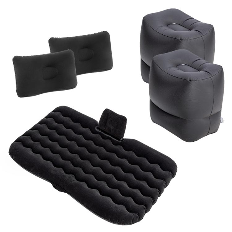 エアーマット ベッド 後部座席 枕付き アウトドア エアーベッド 電動ポンプ付属 車中泊マット キャンプ 車中泊 防災 エアーマット 車載 仮眠 車中泊マット 屋外用 アウトドアベッド エアーマットレス 省スペース 簡易設置