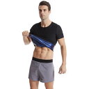 サウナ シャツ 着圧 サウナスーツ 半袖 大量発汗 半袖 シェイパー メンズ 発汗 Tシャツ インナー トレーニング 加圧シャツ 補正 半袖 ダイエット フィッ...