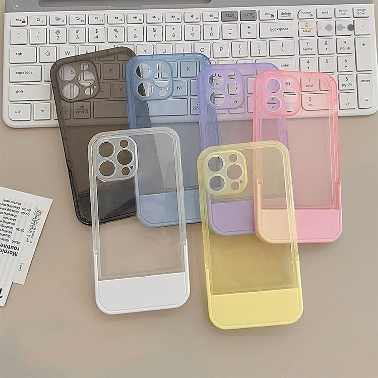 Rakuten - iphone16pro 2個セット iphone16 スマホケース iphone16plus スタンド一体型 ケース iPhone ケース 透明 クリア iphone 14 13 15 12 11 ケース スタンド付き iphone16Promax TPU 耐衝撃 韓国 アイフォンカバー かわいい おしゃれ