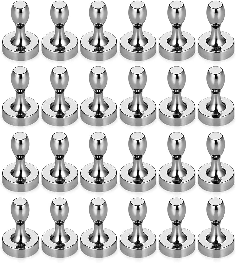 マグネット ピン 24個　15*10　 超強力 マグネットピン ネオジム 磁石 フック 大容量 ネオジム磁石 フック 冷蔵庫 ホワイトボード ネオジム 小さい 事務所 仕事 おしゃれ 可愛い 使いやすい 持ちやすい 徳用 金属製 コスパ 強力 マグネットフック