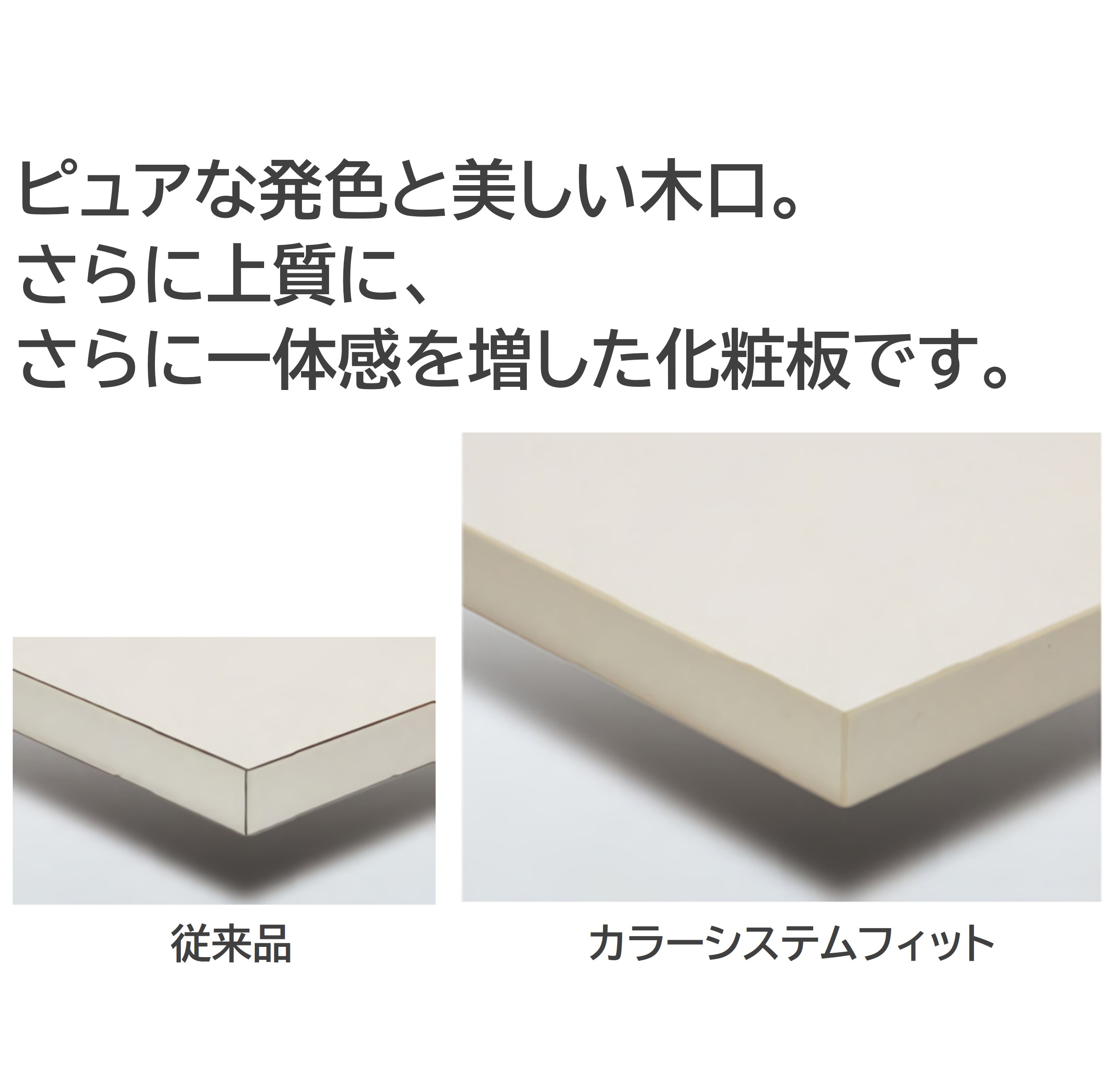 メラミン化粧板 カラーシステムフィット K-6605KN アクセントカラー 4×8 0.95mm 1230×2450mm 単色 化粧合板 3