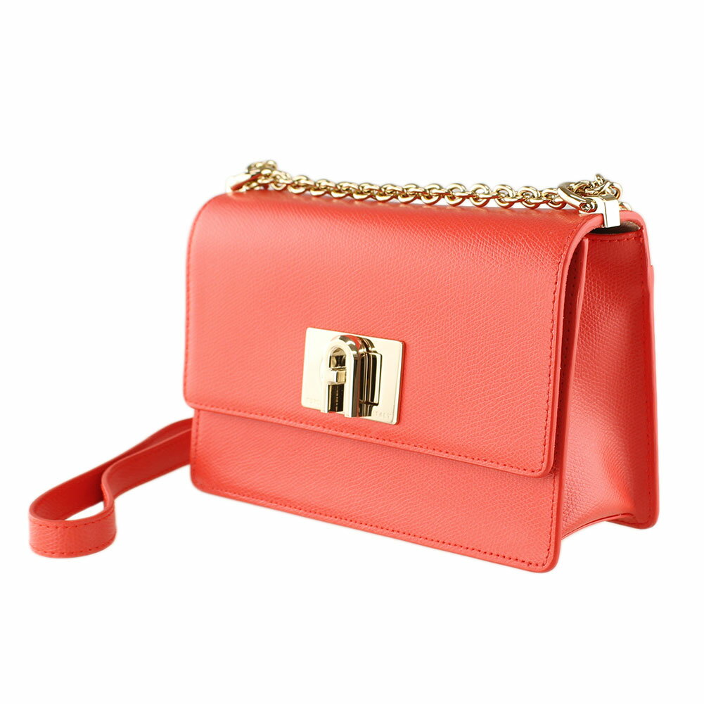 フルラ ショルダーバッグ ポシェット 2WAY 1927 FURLA 1056934 レッド 赤 チェーン バッグ レディース