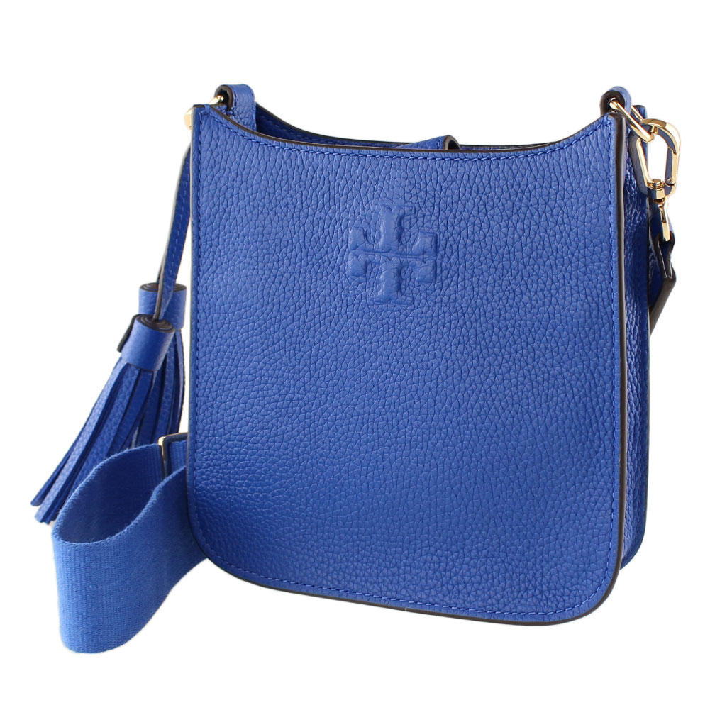 トリーバーチ　ポシェット トリーバーチ ショルダーバッグ ポシェット TORY BURCH 84774 ブルー 青 タッセル バッグ レディース