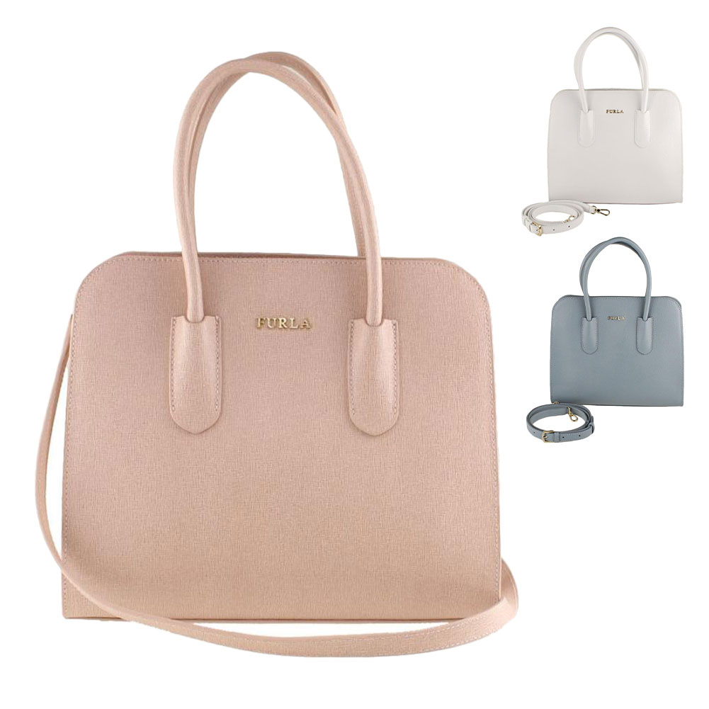 フルラ ハンドバッグ ショルダーバッグ メイ 2WAY FURLA BZK9EAM MAE S TOTE 斜め掛け クロスボディ 無地 ロゴ バッグ カバン レディース