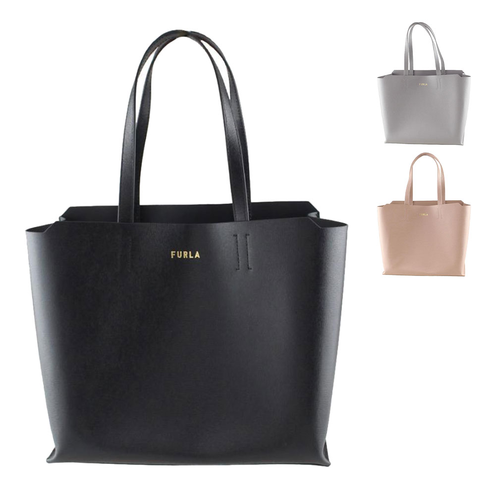 フルラ トートバッグ オリー FURLA WB00716 OLLIE 無地 ロゴ バッグ レディースのサムネイル
