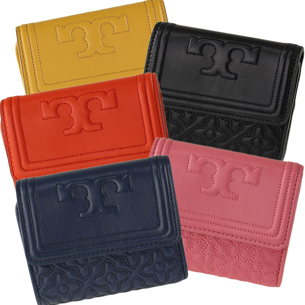トリーバーチ 折りたたみ財布 TORY BURCH 46184 bryant foldable mini wallet レディースのサムネイル
