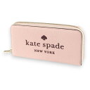 ケイト・スペード ニューヨーク 長財布 レディース ケイトスペード 長財布 ラウンドファスナー・ジップ KATE SPADE k4708 650 ピンク系 財布・小物 レディース