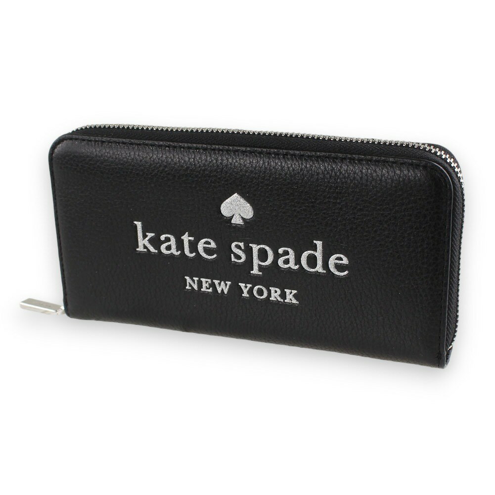 ケイトスペード 財布（レディース） ケイトスペード 長財布 ラウンドファスナー・ジップ KATE SPADE k4708 001 ブラック系 財布・小物 レディース