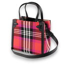 ケイトスペード ショルダーバッグ・ポシェット 2WAY KATE SPADE k5119 650 ピンクマルチ系 チェック 異素材ミックス 斜め掛け・クロスボデ...