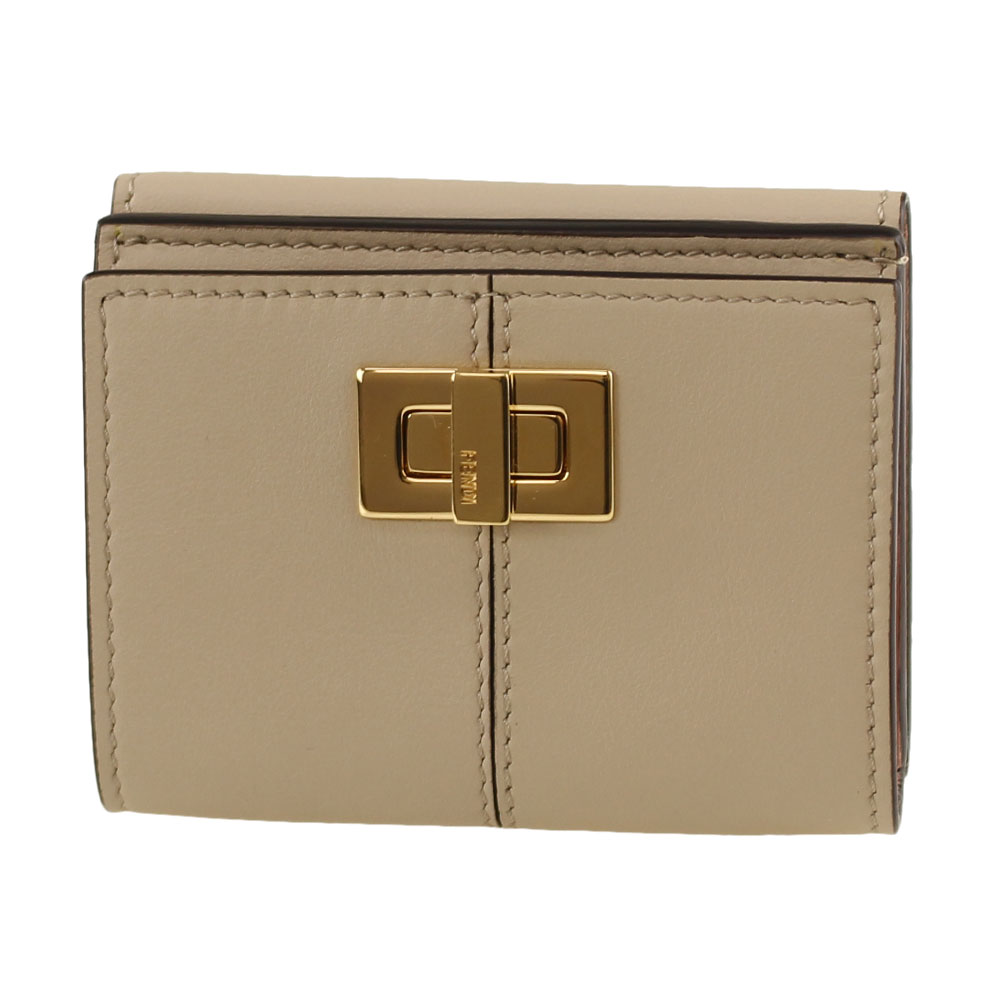 フェンディFENDI8M0415A5DYf19pnSMALLWALLET/PEEKABOOスモールウォレットピーカーブー折りたたみ財布_2