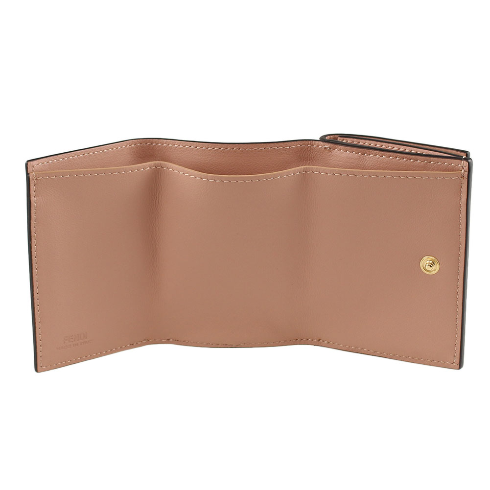 フェンディFENDI8M0415A5DYf19pnSMALLWALLET/PEEKABOOスモールウォレットピーカーブー折りたたみ財布_3