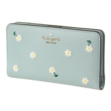 ケイトスペード 長財布 KATE SPADE k6874 300 ライトブルーマルチ系 花柄 財布・小物 レディース