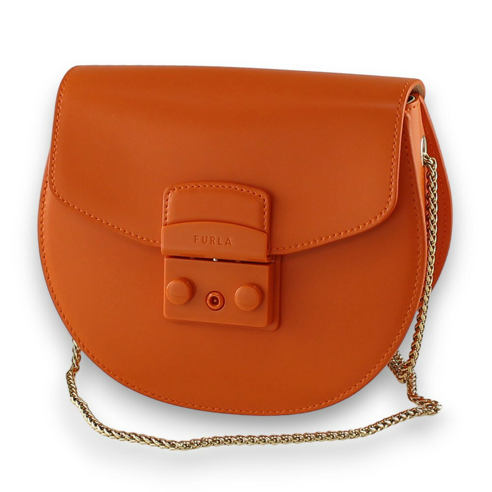 フルラ ポシェット フルラ ショルダーバッグ ポシェット メトロポリス FURLA BATJEP0 BG600 オレンジ チェーン バッグ レディース