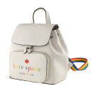 【訳ありアウトレット】ケイトスペード リュック バックパック KATE SPADE k7292 ホワイトマルチ 白 バッグ レディース