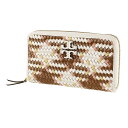 トリーバーチ 長財布 レディース トリーバーチ 長財布 ラウンドファスナー・ジップ TORY BURCH 136156 974 マルチ チェック 財布 レディース