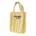 プラダ トートバッグ PRADA 1BG425VOOO2FJ0 F0018 ベージュマルチ バッグ レディース