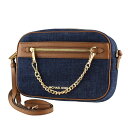 マイケルコース ショルダーバッグ ポシェット デニム MICHAEL KORS 35f2gttc9c ネイビー 紺 バッグ レディース