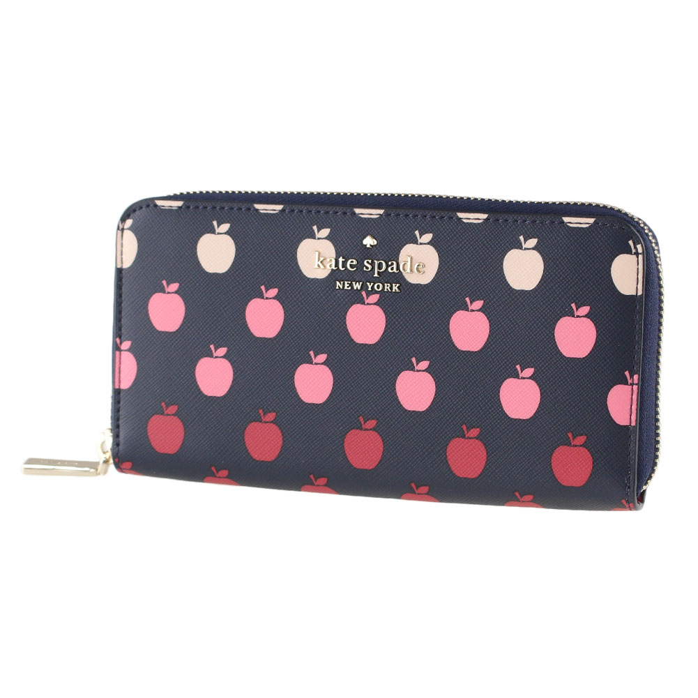 ケイトスペード 財布（レディース） ケイトスペード 長財布 ラウンドファスナー・ジップ KATE SPADE k8296 960 マルチ 財布 レディース