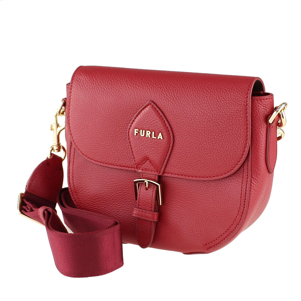 フルラ ポシェット 【P10倍 6/4 9:59まで】 フルラ ショルダーバッグ ポシェット FURLA WB00390 CBN ワインレッド 赤 バッグ レディース