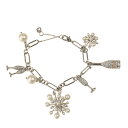 ケイトスペード ブレスレット 花 KATE SPADE KA878 NEUTRAL MULTI シルバーマルチ アクセサリー レディース