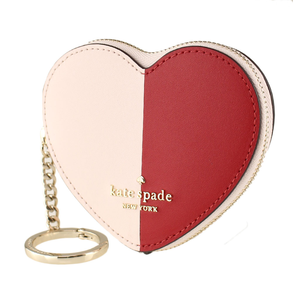 ケイトスペード コインケース ミニ財布 KATE SPADE ka515 650 ピンクマルチ バイカラー ハート 財布 レディース