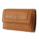 マークジェイコブス 財布（レディース） マークジェイコブス 財布 三つ折り ミニ財布 MARC JACOBS M0016973 240 ブラウン 茶 財布 レディース