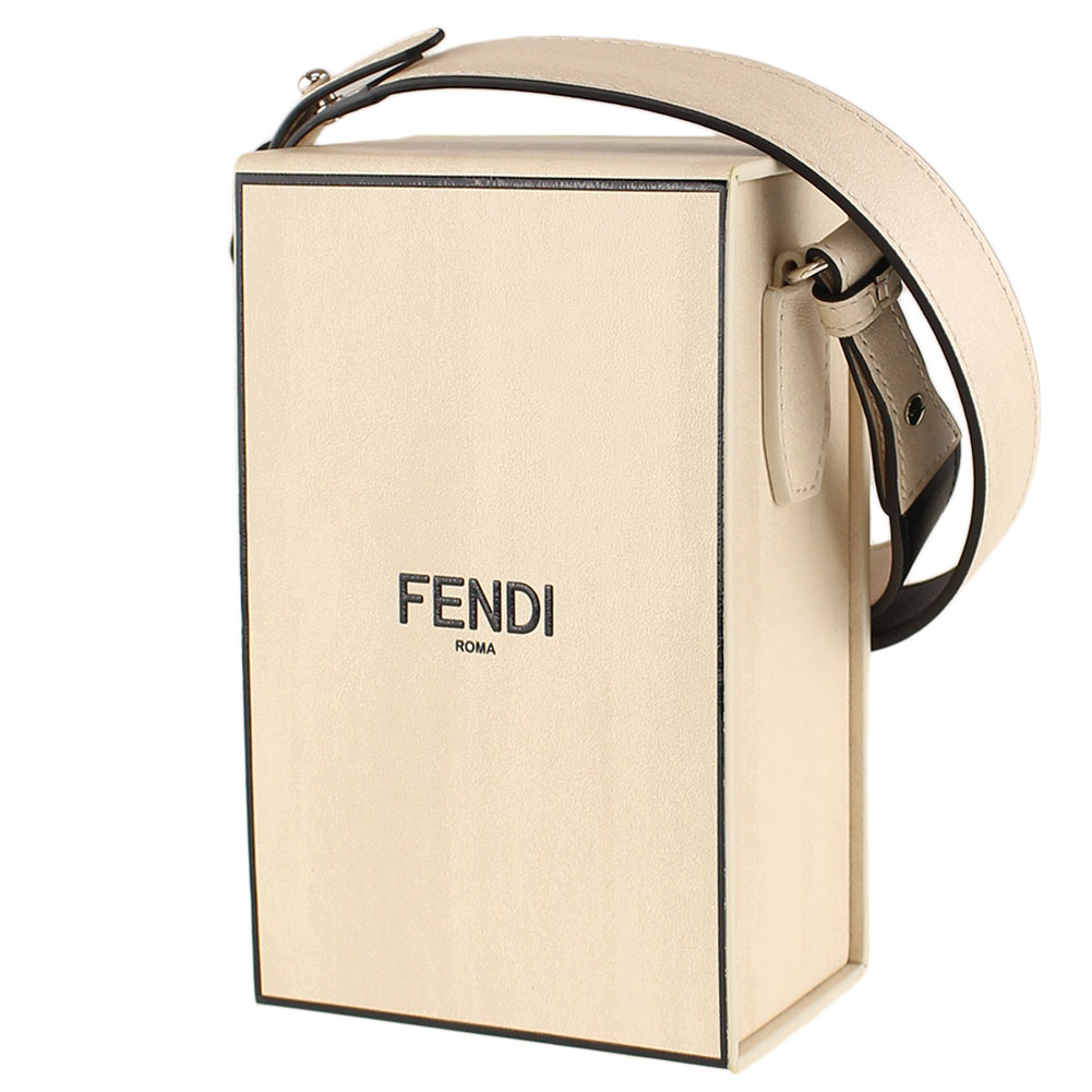 フェンディ ショルダーバッグ レディース フェンディ ショルダーバッグ ポシェット FENDI 7VA519 ADP6 F1F0X ホワイト 白 バッグ レディース