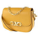 【訳ありアウトレット】マイケルコース ショルダーバッグ ポシェット 2WAY MICHAEL KORS 30F2G7PC5L イエロー 黄 チェーン バッグ レ...