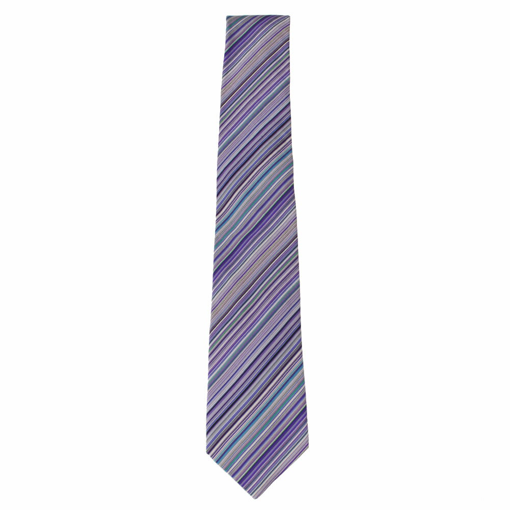 ポールスミス ネクタイ メンズ PAUL SMITH 0tie/g40058 53 パープルマルチ 紫 ストライプ