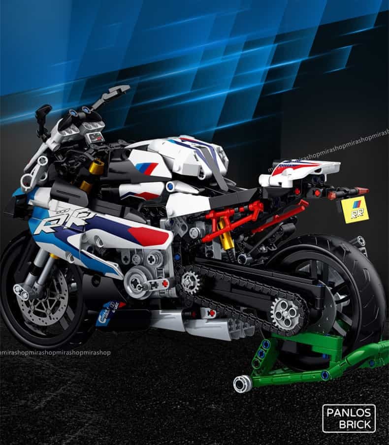 プラモデル バイク　オートバイ ブロック　PANLOS 　V4SP M1000RR CBR1000RR B-king テクニック　 玩具 知育玩具 子 男の子 レゴ 知育玩具 模型 趣味 車 バイク　外箱あり 国内在庫 欠品保証