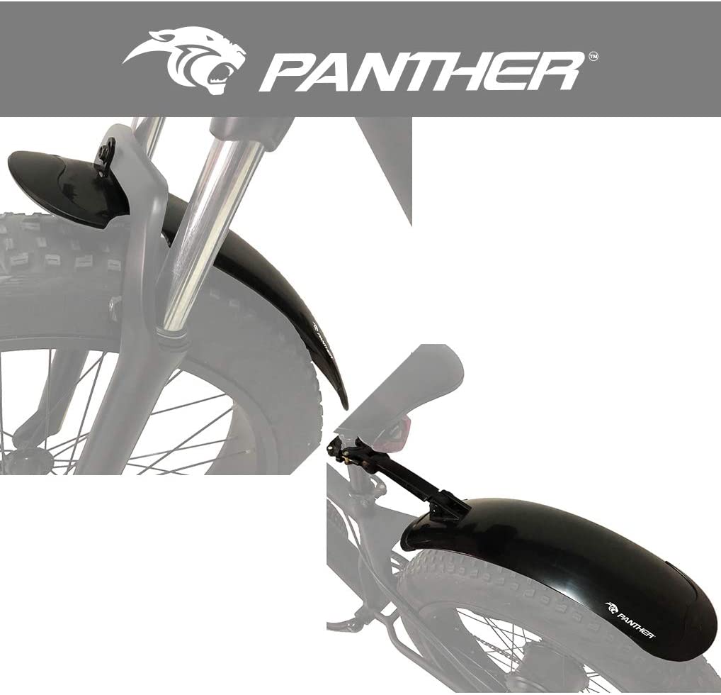 PANTHER (パンサー) ファットバイク ビーチクルーザー自転車用泥除け フェンダー 20~26インチ対応 前後..