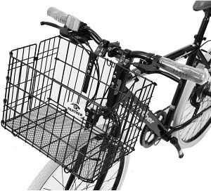 PANTHER (パンサー) フォールディングバスケット 自転車折畳みカゴ ATHENA専用籠 折りたたみ自転車・ミニベロ対応折りたたみ式前カゴ PFB-035