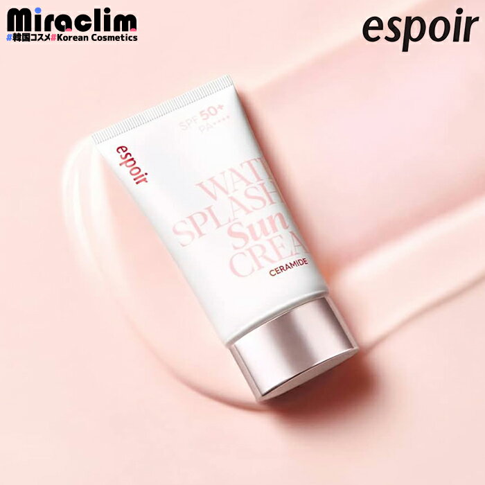 1~3ġESPOIR WATER SPLASH SUN CREAM CERAMIDE [SPF50+ PA++++] 60mlʡۥݥ  ץå 󥯥꡼ Ƥߤ Ѳ ݥ UV ١ᥤ ֤䤫 ʬ äȤ ᥤå Ƥ ߤ 