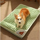 ペットベッド マット 夏用 犬ベッド 猫ベッド クッション ペットマット 枕付き ふわふわ 犬猫兼用 小型犬 中型犬 大型犬 猫 熱中症対策 春夏