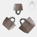 fafaBAG basicシリーズ キャンバスタイプ S M L サイズ MAISON DE MAI オリジナルデザイン エコバッグ MODERN かわいい 可愛い おしゃれ お洒落 上品 エレガント プレゼント ギフト MIRAGE-STYLE