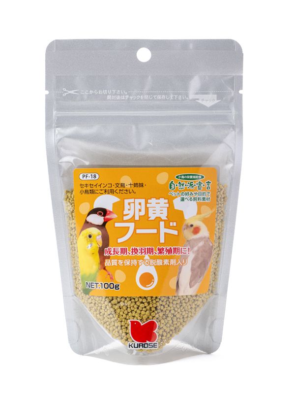 黒瀬ペットフード 自然派　卵黄フード100g