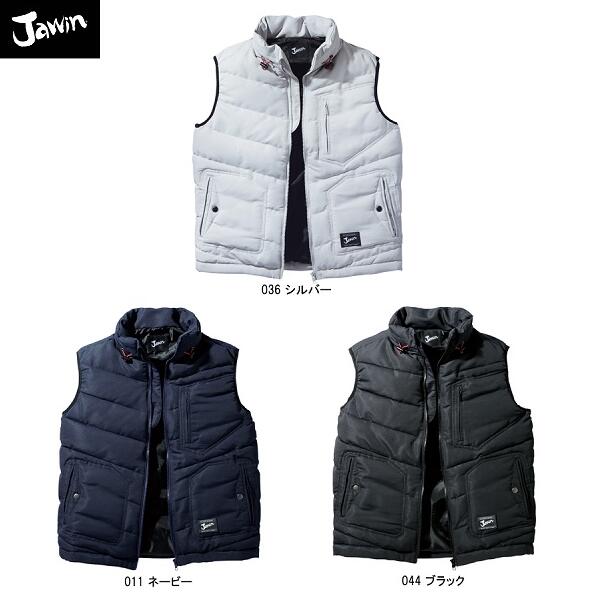 樂天商城 - 秋冬用　自重堂　58310　Jawin　防寒作業服作業着　防寒ベスト　ワークとカジュアルの融合　着用シーンを選ばない普段着感覚で着こなせるデザイン　普段着に　寒さ対策　おしゃれ　かっこいい　ポリエステル100％
