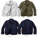 自重堂　Jawin　54030　S　M　L　LL　空調服長袖ブルゾン　作業着　作業服のみ（ファンなし）　洗練されたヨーロピアンテイストデザイン　人気ナンバーワンデザインベース　暑さ対策 熱中症対策　春夏用　ポリエステル65％　綿35％　帯電防止素材使用　新庄剛志