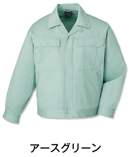 樂天商城 - （）綿100％　オールシーズン対応　自重堂　80600　S　M　L　LL 　3L　4L　5L 作業服　作業着　エコ製品制電長袖ブルゾン　帯電防止素材使用　吸汗速乾