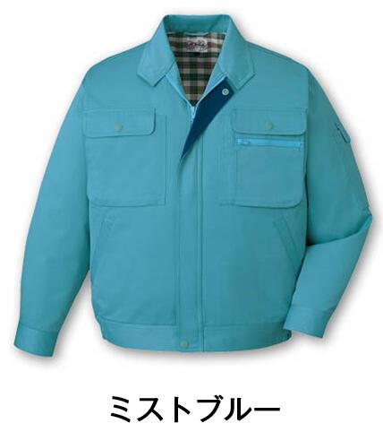 樂天商城 - （）オールシーズン対応　秋冬　自重堂　40100　S　M　L　LL 　3L　4L　5L 作業服　作業着　長袖ブルゾン　ジャンバー　帯電防止素材使用　ポリエステル65％　綿35％